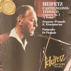 HEIFETZ CASTELNUOVO-TEDESCO - Concerto No. 2 "I Profeti" Фирменный CD 