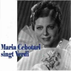 MARIA CEBOTARI Maria Cebotari singt Vedi Фирменный CD MARIA CEBOTARI Maria Cebotari singt Vedi Фирменный CD