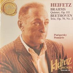 HEIFETZ The Heifetz Collection Vol.28 Brahms Beethoven Фирменный CD 