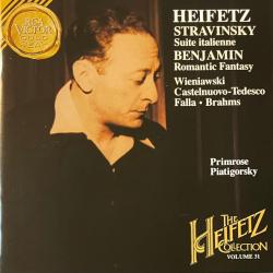 HEIFETZ Suite Italienne / Romantic Fantasy Фирменный CD HEIFETZ Suite Italienne / Romantic Fantasy Фирменный CD