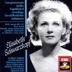 ELISABETH SCHWARZKOPF Enregistrements Inédits Фирменный CD 