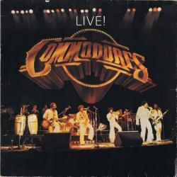 COMMODORES LIVE! Виниловая пластинка 