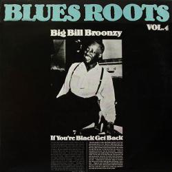BIG BILL BROONZY If You're Black Get Back Виниловая пластинка 