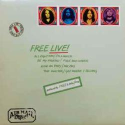 FREE FREE LIVE! Виниловая пластинка FREE FREE LIVE! Виниловая пластинка