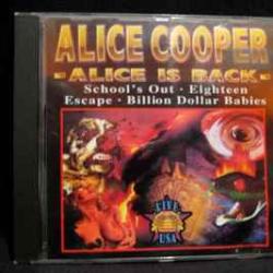 ALICE COOPER ALICE IS BACK Фирменный CD 