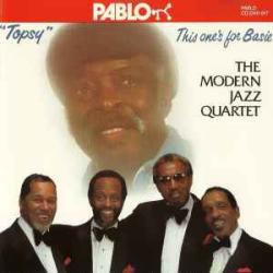MODERN JAZZ QUARTET 'TOPSY'' THIS ONE'S FOR BASIE Фирменный CD MODERN JAZZ QUARTET 'TOPSY'' THIS ONE'S FOR BASIE Фирменный CD