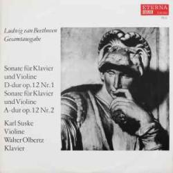 BEETHOVEN Sonate Für Klavier Und Violine D-dur Op. 12 Nr. 1 / Sonate Für Klavier Und Violine A-dur Op. 12 Nr. 2 Виниловая пластинка BEETHOVEN Sonate Für Klavier Und Violine D-dur Op. 12 Nr. 1 / Sonate Für Klavier Und Violine A-dur Op. 12 Nr. 2 Виниловая пластинка