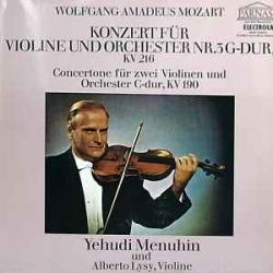 MOZART Konzert Für Violine Und Orchester In G-Dur KV 216 - Concertone Für Zwei Violinen Und Orchester In C-Dur KV 190 Виниловая пластинка MOZART Konzert Für Violine Und Orchester In G-Dur KV 216 - Concertone Für Zwei Violinen Und Orchester In C-Dur KV 190 Виниловая пластинка