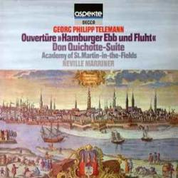 TELEMANN Ouvertüre »Hamburger Ebb Und Fluht« / Don Quichotte-Suite Виниловая пластинка TELEMANN Ouvertüre »Hamburger Ebb Und Fluht« / Don Quichotte-Suite Виниловая пластинка