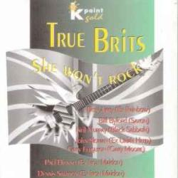 TRUE BRITS SHE WON'T ROCK Фирменный CD TRUE BRITS SHE WON'T ROCK Фирменный CD