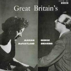 MARIAN MCPARTLAND GEORGE SHEARING Great Britain's Marian McPartland - George Shearing Фирменный CD MARIAN MCPARTLAND GEORGE SHEARING Great Britain's Marian McPartland - George Shearing Фирменный CD