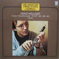 VIVALDI 4 Oboenkonzerte · RV 447 · 450 · 460 · 463 Виниловая пластинка 