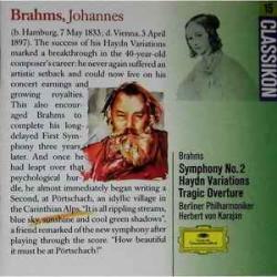 BRAHMS Symphony No. 2, Haydn Variations, Tragic Overture Фирменный CD BRAHMS Symphony No. 2, Haydn Variations, Tragic Overture Фирменный CD