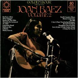 JOAN BAEZ GOLDEN HOUR PRESENTS JOAN BAEZ VOLUME 2 Виниловая пластинка 