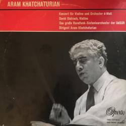 ARAM KHATCHATURIAN Konzert Für Violine Und Orchester D-moll Виниловая пластинка 