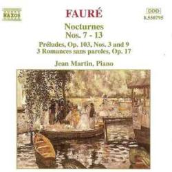 FAURE Nocturnes Vol. 2 Фирменный CD 