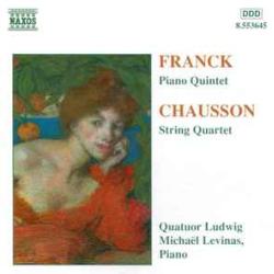 FRANCK CHAUSSON Piano Quintet / String Quartet Фирменный CD FRANCK CHAUSSON Piano Quintet / String Quartet Фирменный CD