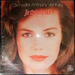 ORCHESTER ANTHONY VENTURA JE T'AIME 10 Виниловая пластинка 
