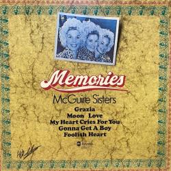 McGUIRE SISTERS MEMORIES Виниловая пластинка McGUIRE SISTERS MEMORIES Виниловая пластинка