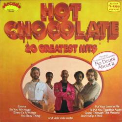 HOT CHOCOLATE 20 GREATEST HITS Виниловая пластинка HOT CHOCOLATE 20 GREATEST HITS Виниловая пластинка