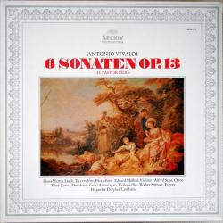 VIVALDI 6 Sonaten Op. 13 »Il Pastor Fido« Виниловая пластинка 