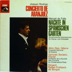 RODRIGO DE FALLA Concierto De Aranjuez / Nächte In Spanischen Gärten Виниловая пластинка RODRIGO DE FALLA Concierto De Aranjuez / Nächte In Spanischen Gärten Виниловая пластинка