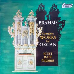 BRAHMS COMPLETE WORKS FOR ORGAN Виниловая пластинка BRAHMS COMPLETE WORKS FOR ORGAN Виниловая пластинка