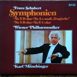 SCHUBERT Symphonien Nr. 3 D-dur. Nr. 4 C-moll "Tragische"Nr. 5 B-dur. Nr. 6 C-dur Виниловая пластинка SCHUBERT Symphonien Nr. 3 D-dur. Nr. 4 C-moll "Tragische"Nr. 5 B-dur. Nr. 6 C-dur Виниловая пластинка