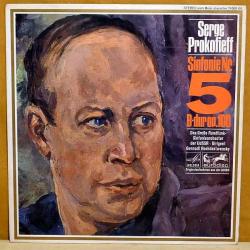 PROKOFIEFF Sinfonie Nr. 5 B-dur Op. 100 Виниловая пластинка 