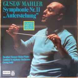 MAHLER Symphonie Nr. II c - moll "Auferstehung" Виниловая пластинка 