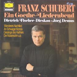 SCHUBERT Ein Goethe-Liederabend Виниловая пластинка 