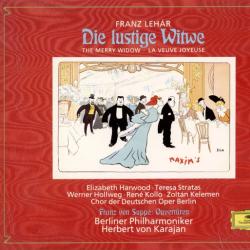 FRANZ LEHAR Die Lustige Witwe = The Merry Widow = La Veuve Joyeuse / Ouvertüren Фирменный CD 