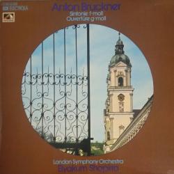 BRUCKNER Sinfonie f-moll, Ouvertüre g-moll Виниловая пластинка 