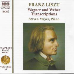 LISZT Wagner And Weber Transcriptions Фирменный CD 