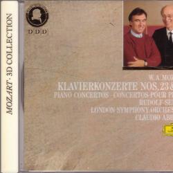 MOZART Klavierkonzerte Nos. 23 & 24 Фирменный CD 