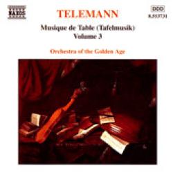 TELEMANN Musique De Table (Tafelmusik) Volume 3 Фирменный CD 