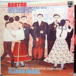 BARTOK Vier Orchesterstücke Op. 12 / Deux Portraits Op. 5 / Deux Images Op. 10 Виниловая пластинка 