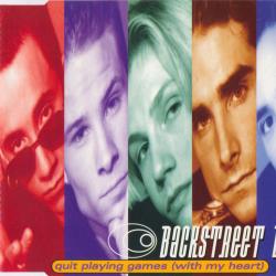 BACKSTREET BOYS Quit Playing Games (With My Heart) Фирменный CD 