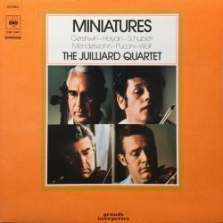 JULLIARD STRING QUARTET MINIATURES Виниловая пластинка 