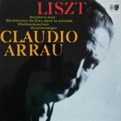 LISZT Sonate H-moll / Bénédiction De Dieu Dans La Solitude / Waldesrauschen / Gnomenreigen Виниловая пластинка 