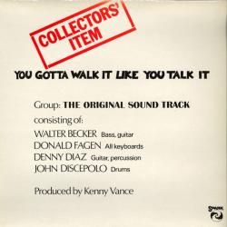The Original Sound Track You Gotta Walk It Like You Talk It (Or You'll Lose That Beat) Виниловая пластинка 