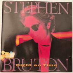 STEPHEN BRUTON RIGHT ON TIME Фирменный CD 