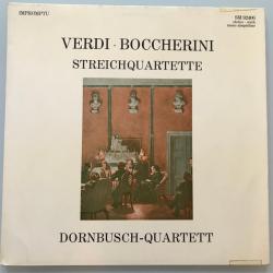 VERDI   BOCCHERINI Streichquartette Виниловая пластинка 