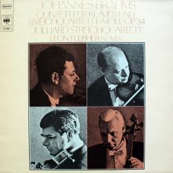 BRAHMS Quintett Für Klavier Und Streichquartett F-Moll Op. 34 Виниловая пластинка 