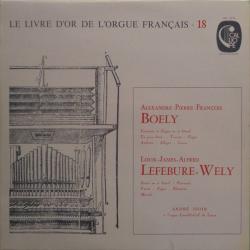 BOELY   LEFEBURE-WELY Pièces Choisies Виниловая пластинка 