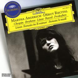 Martha Argerich, Chopin, Brahms, Liszt, Ravel, Prokofiev Début Recital / Liszt: Sonata In B Minor = Sonate H-Moll Фирменный CD 