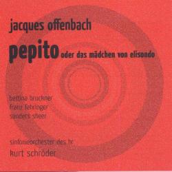 OFFENBACH Pepito Oder Das Mädchen Von Elisondo Фирменный CD 