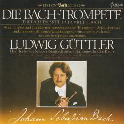 LUDWIG GUTTLER Die Bach-Trompete Фирменный CD 