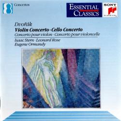 Dvořák - Isaac Stern Violin Concerto • Cello Concerto = Concerto Pour Violon • Concerto Pour Violoncelle Фирменный CD 