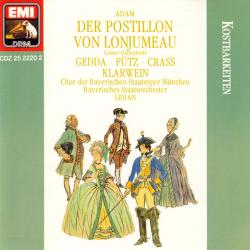 ADOLPHE ADAM Der Postillon Von Lonjumeau (Großer Querschnitt) Фирменный CD 